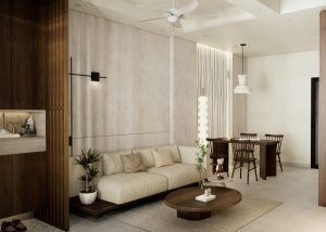 Cải tạo phòng khách ở Long Biên - Hà Nội